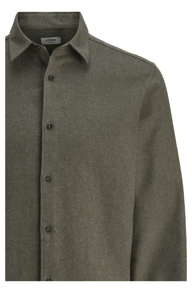JREBIKE MELANGE SHIRT LS SN 12279481 Forest Night